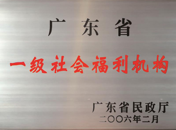 广东省一级社会福利机构